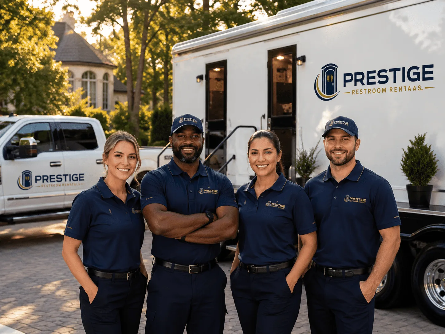 Trusted Luxury Portable Restrooms company in Milmine, IL